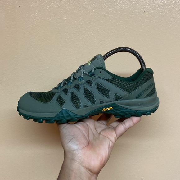 Merrell Vibram Siren 3 Aerosport Trail Running Sneakers “Dark Sage Green” - Picture 6 of 17